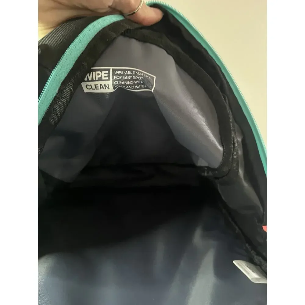 NEW NWOT ADIDAS Ready Backpack Black Multicolor Back To School Pink Blue